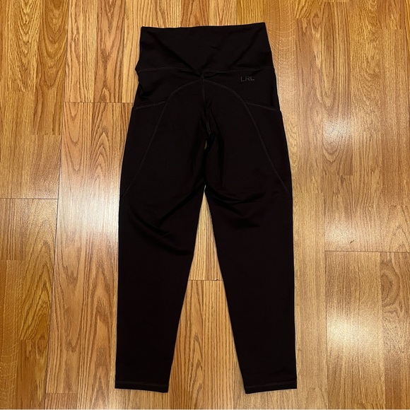 Lauren Ralph Lauren Black Leggings size S, side pockets. - Picture 5 of 12